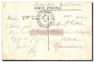 Béziers — Katedra św. Nazareza — Wyd. M. Pons, Béziers, nr 13 — Rewers