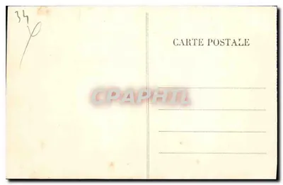 Beziers — O Teatro e as Avenidas Paul-Riquet — Edit. Dos Lojas Modernas — Verso