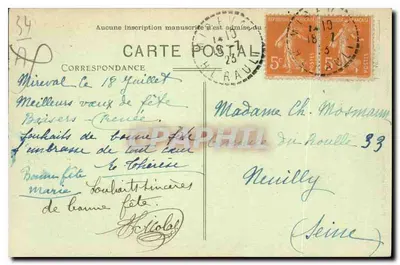 Béziers — Ogólny widok — Édit. P. Valade, Béziers — Rewers