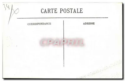 Béziers — O Teatro Municipal — Edição dos Magasins Modernes — Sélecta Béziers — Verso