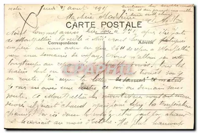 Béziers — Vista Geral — Edição Marius Pons, Béziers — Verso