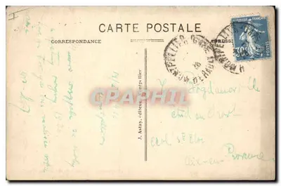 Montpellier — Square de la Gare du P.L.M. — Cliché J. Astay n°23 — Verso