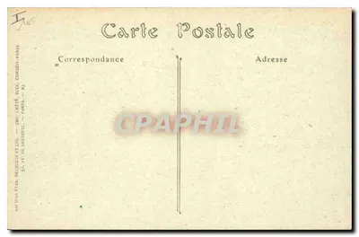 Montpellier — O Palácio de Justiça — JND. n°21 — Verso