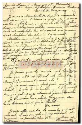 Montpellier — Zamek Wody i Arcy — wydawca G. Javlaud, nr 76 — Rewers