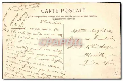 Montpellier — Fronton katedry — L.C.L., plac Prefektury — Rewers