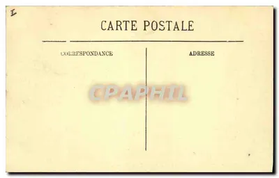 Montpellier — Le Peyrou z Punktu Widzenia Arcu Triumfalnego — LL. — N° 61 — Rewers