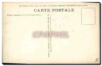 Montpellier — Catedral y Facultad de Medicina — Fot. A. Bardou, 16, rue de la Valfère — Reverso
