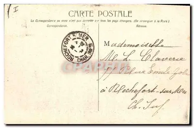 Montpellier - A Prefeitura e o Hotel das Correios — Edição das Novas Galerias, n°13 — Verso