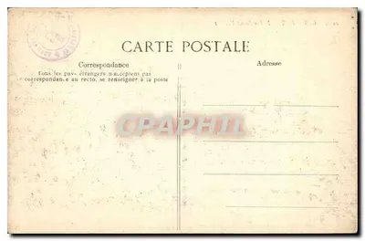 Les Baux — Iglesia de San Vicente — Tarjeta postal antigua n°2189 — Reverso