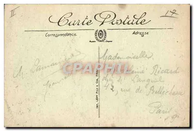 PONTAILLAC — Aleja Paryża — LL. — n° 234 — Rewers