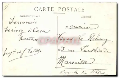 Fouras-les-Bains — Píer Sul onde Napoleão embarcou para o exílio — Coleção H. B. — Verso