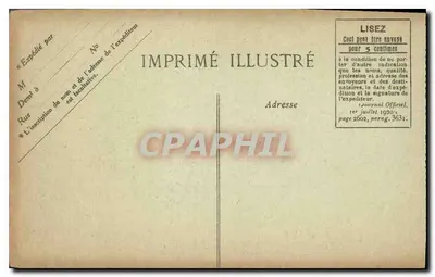 Rouget de l'Isle śpiewający Marszałkę — Muzeum Louwra — Wydawca: Imprimé Illustré — Rewers