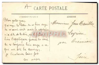 Valence — Widok z Granges — LL, n° 111 — Rewers