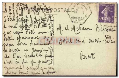 Les Rochers — Perros-Guirec - Ploumanach (C.-du-N.) — Editore Le Royer, N°139 — Verso
