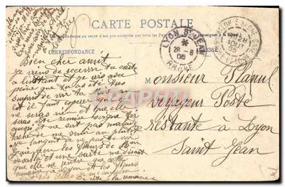 Dijon — Pomnik Carnota — L. V., wyd. — Rewers