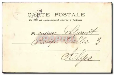 Toulouse — Saint-Sernin, Vista general — Editor no identificado — Reverso