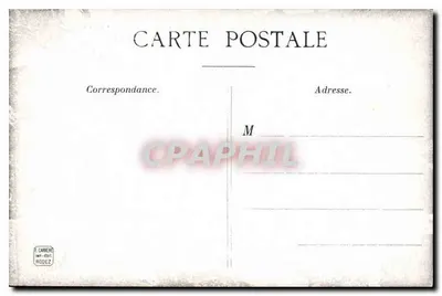 Gorges du Tarn — Le Pas de Souci — Wydawca E. Carrère, Rodez, nr 465 — Rewers