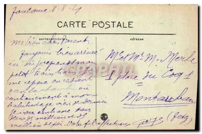 Toulouse — Kościół Świętego Sernina — Wyd. Clémence-Isaure n°208 — Rewers
