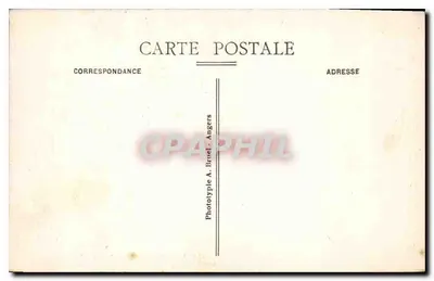 Praia de Trestraou — Em direção aos árvores da Montée de la Clarté — Fototipo A. Brictel, Angers — Verso