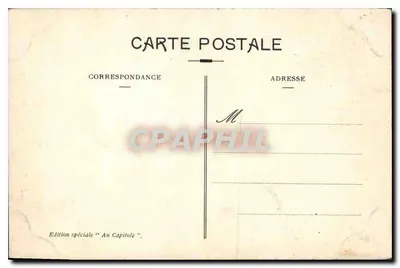 Toulouse — Sala Illustrious — Wydanie specjalne 'Au Capitole' — Rewers
