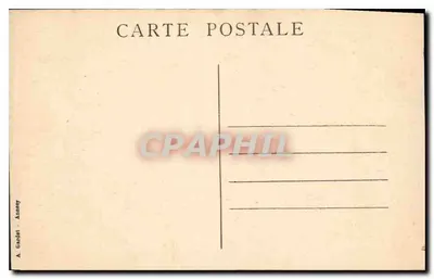 Annecy — Palácio da Ilha - Velhos Bairro — A. Gardet, n°49 — Verso