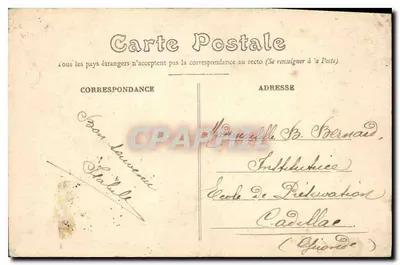 Rennes — Vista Geral — E. Mary-Russelière editora n°1001 — Verso