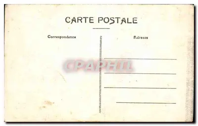 O Castelo do Saillant, perto de St-Flour (Cantal) — Século XVI — editor desconhecido, n° 2882 — Verso