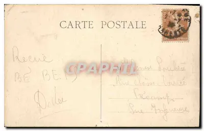 Castelo de Fleurac — XVIº século — Foto-edição A. Gilbert, Angoulême — Verso
