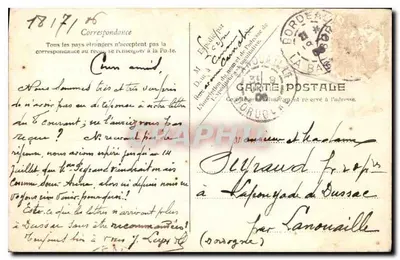 Bordeaux — Torre Pey-Berland — V.P. Paris, No. 19 — Verso