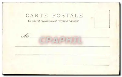 Périgueux — Rue de l'Abreuvoir — Editor não identificado — Verso