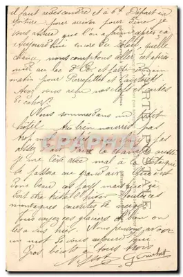 La Haute-Garonne — Rue d'Enfer i jej lodowce — A. Pantaloon, fot. — Rewers