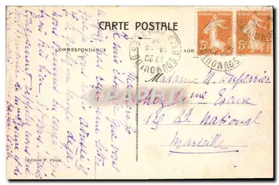 Lourdes — Benedyktura Świętego Sakramentu — Wydawnictwo F. Viron — Rewers