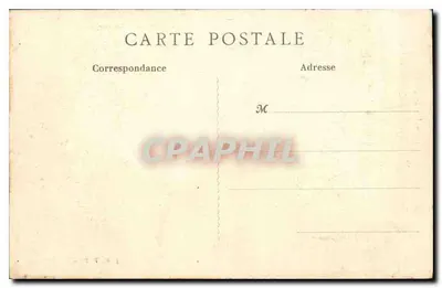 Châlons-sur-Marne (Marne) — L'Hôtel de Ville — J. M. T. Paris — Verso