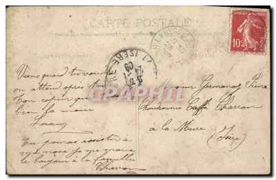 Les Trois Pucelles, blisko Saint-Nizier — Okolice Grenoble — Cliché L. P. Grenoble, n° 731 — Rewers