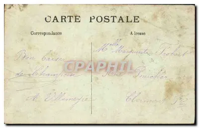 Champeix — dzielnica Pré — wydawca nieznany — Rewers