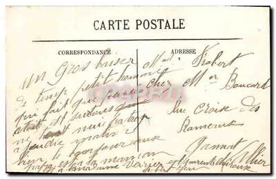 O Calvaire de Orcines aos pés do Puy-de-Dôme (alt. 1467 m.) — Cliché Plazanet — Verso