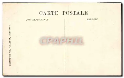 Bordeaux — Het Grote Theater — C.B. — Achterkant