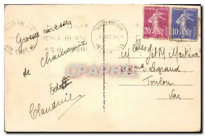 Chamonix-Mont-Blanc — De Ijszee — De seracs — n°93 — Chamonix-Mont-Blanc — De seracs — Achterkant