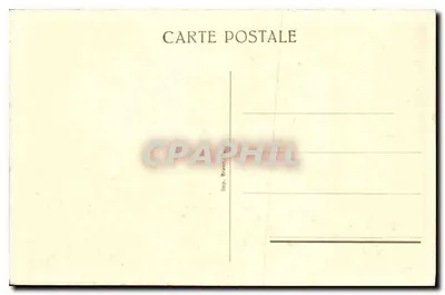 Zamek Valençay — Galeria Półpełnych Postaci — Imp. Braun, Paryż — Rewers
