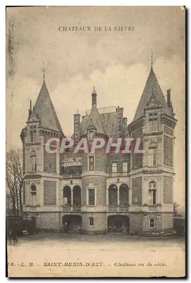 Saint-Benin-d'Azy — Castelo visto de lado — L.B. (editor)