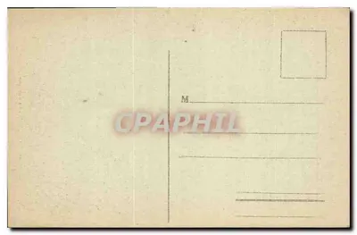 Orcival - A Basílica — vista do edifício romano com seu campanário com teto cônico — editor Bougé, Avenida dos Estados Unidos, Clermont-Ferrand, n° 305 — Verso