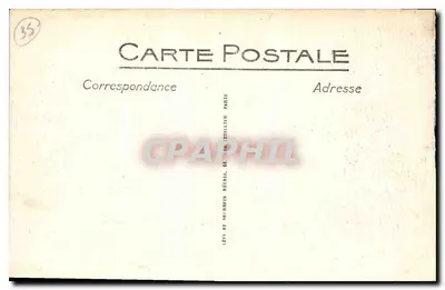 SAINTE-MALO - De Muren en de Toren Notre-Dame - LL — Achterkant