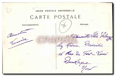 Saint-Malo — Os Muros - O Môle — G.F. — Costa da Esmeralda — Verso