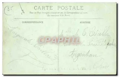 SAINT-MALO — Les Remparts de la Place Bon-Secours — LL. n°59 — Verso