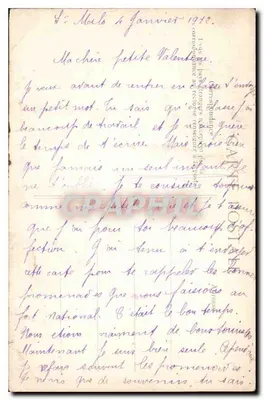 Saint-Malo — O Forte Nacional e Praia do Castelo — Editor E.D. n°405 — Verso