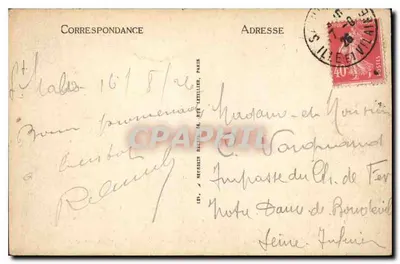Saint-Malo - Der Nationale Festung bei Ebbe - LL — Rückseite