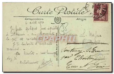 Saint-Malo — A Cale de Dinan — LL — Verso
