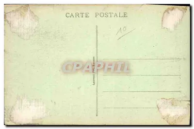 Saint-Malo — Côte d'Émeraude, La Grande-Rue — publisher Laurent, Rennes, no. 10 — Back