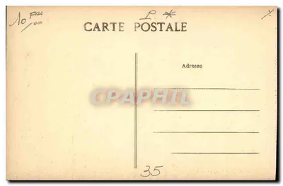 St-Malo (I.-et-V.) — A Praia de Bon-Secours e a Porta St-Pierre — Edição Artística A. Lamiré, Rennes — Verso