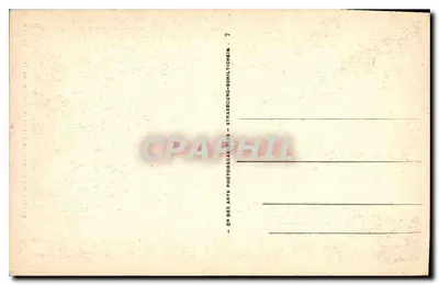 St-Malo - La Gran Rue y el Campanario de la Catedral — Tarjeta postal antigua n°33, editor Strasbourg — Reverso